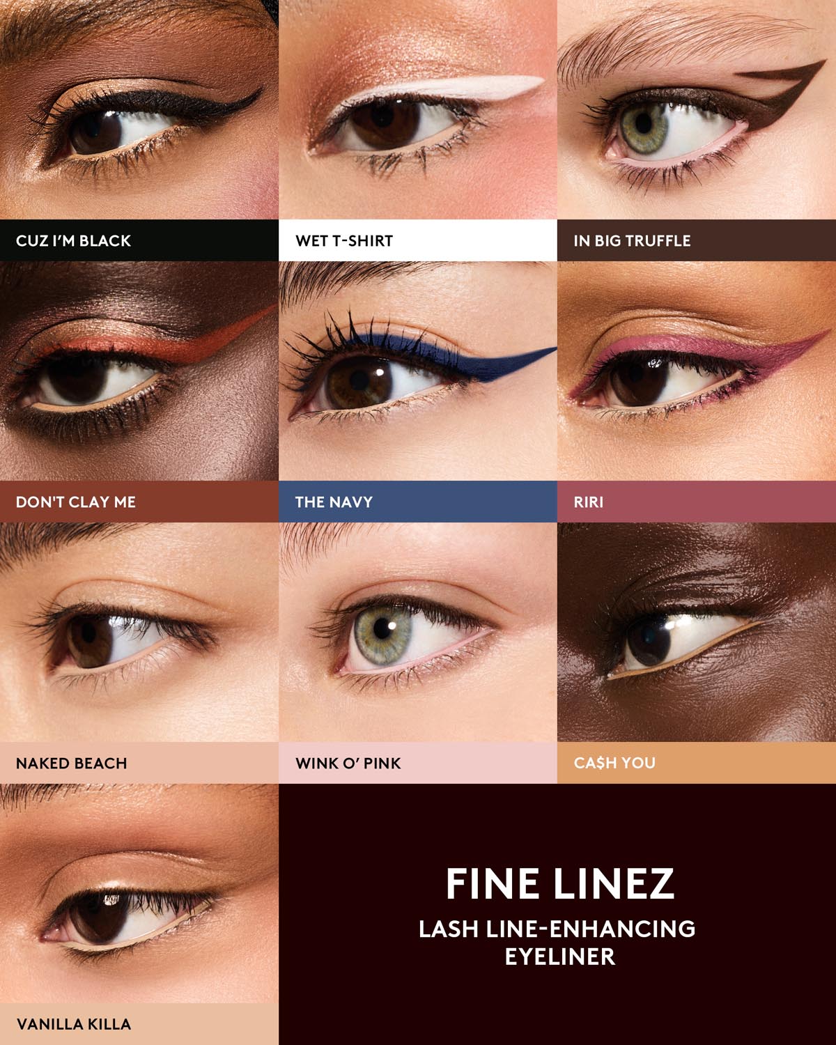 Fine Linez Lash Line-Enhancing Eyeliner — The Navy
