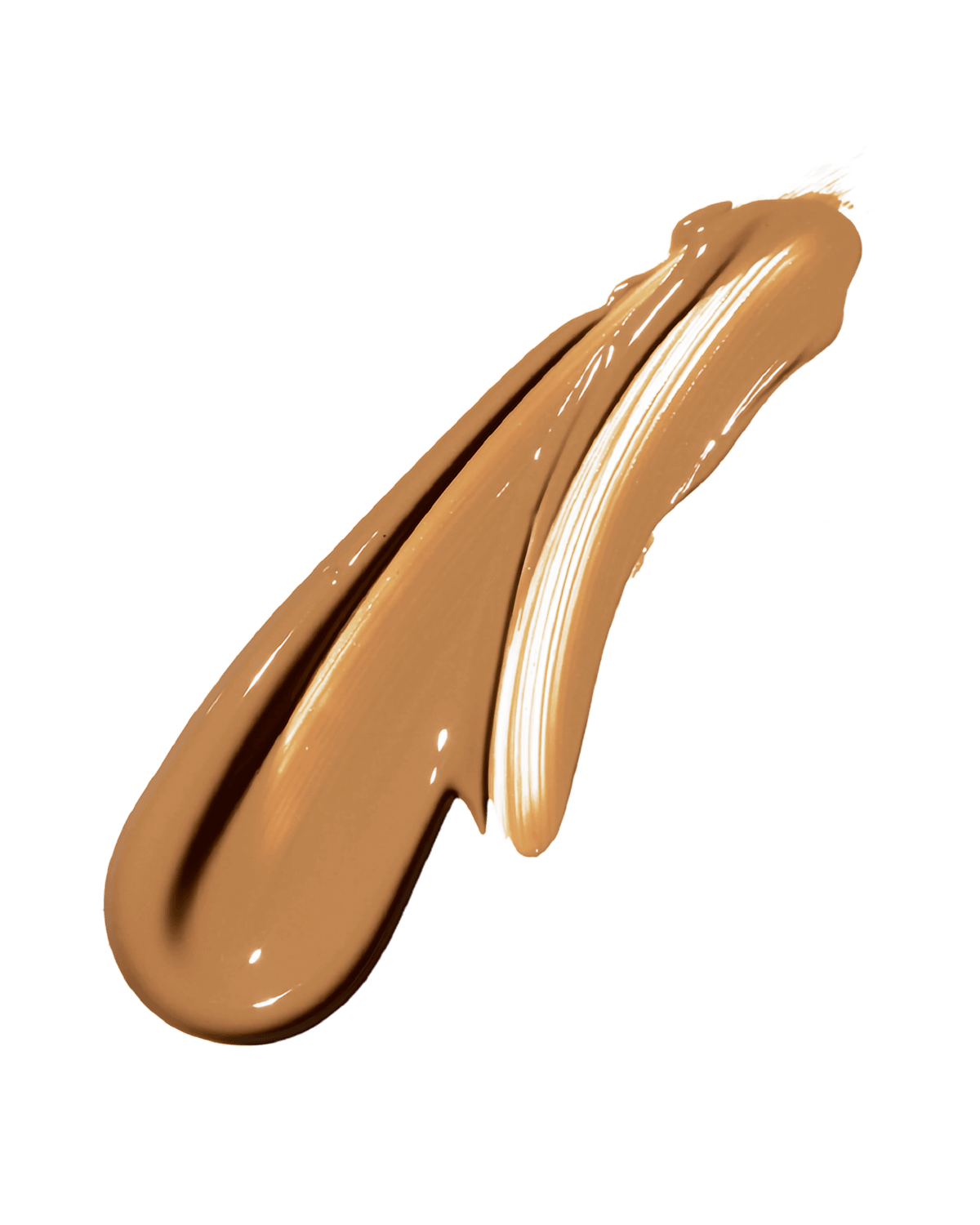 A smear of Pro Filt'r Soft Matte Longwear Foundation in the shade 335 on a white background