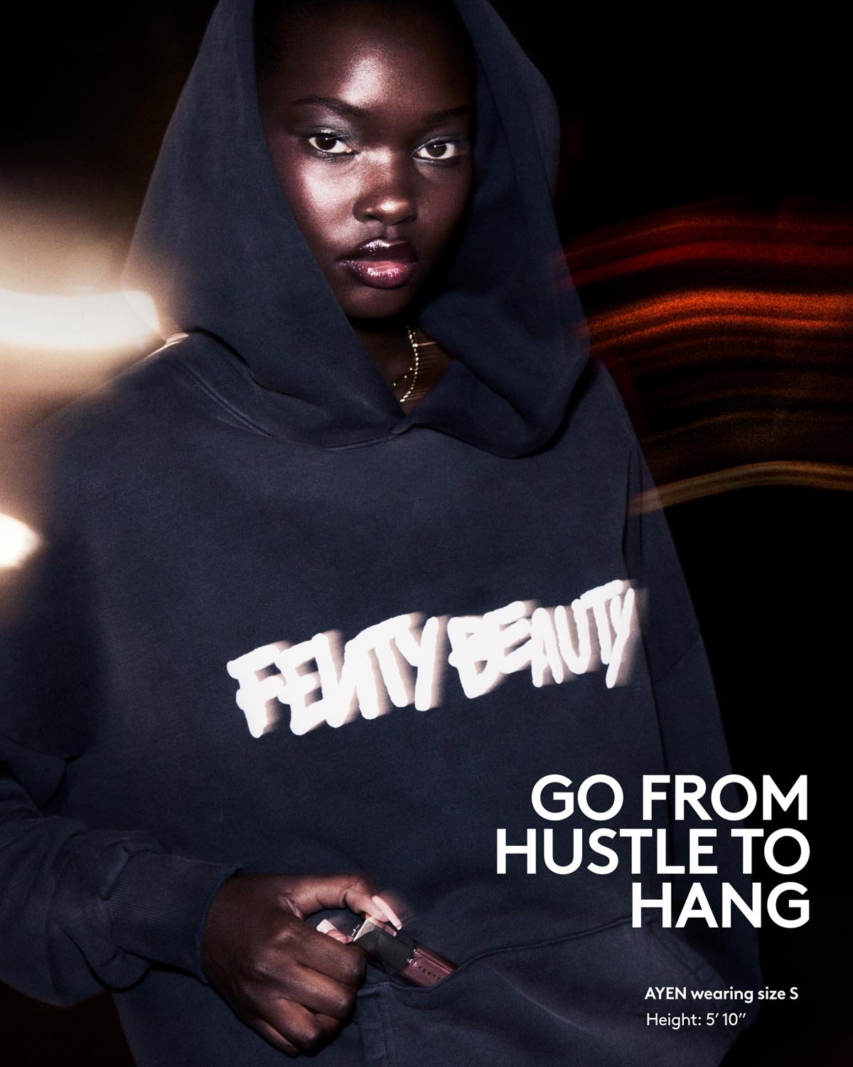 Fenty Beauty Oversized Unisex Hoodie — L