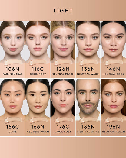 Pro Filt'r Fluid Flex Natural Matte Longwear Foundation — 136N