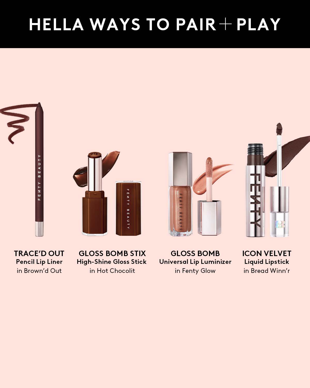 Trace'd Out Longwear Waterproof Pencil Lip Liner — Brown'd Out