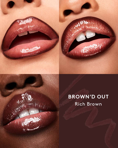Berry Brown'd Pout Lip Liner + Gloss Stick Duo