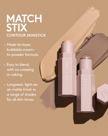 Match Stix Contour Skinstick — Amber Suede