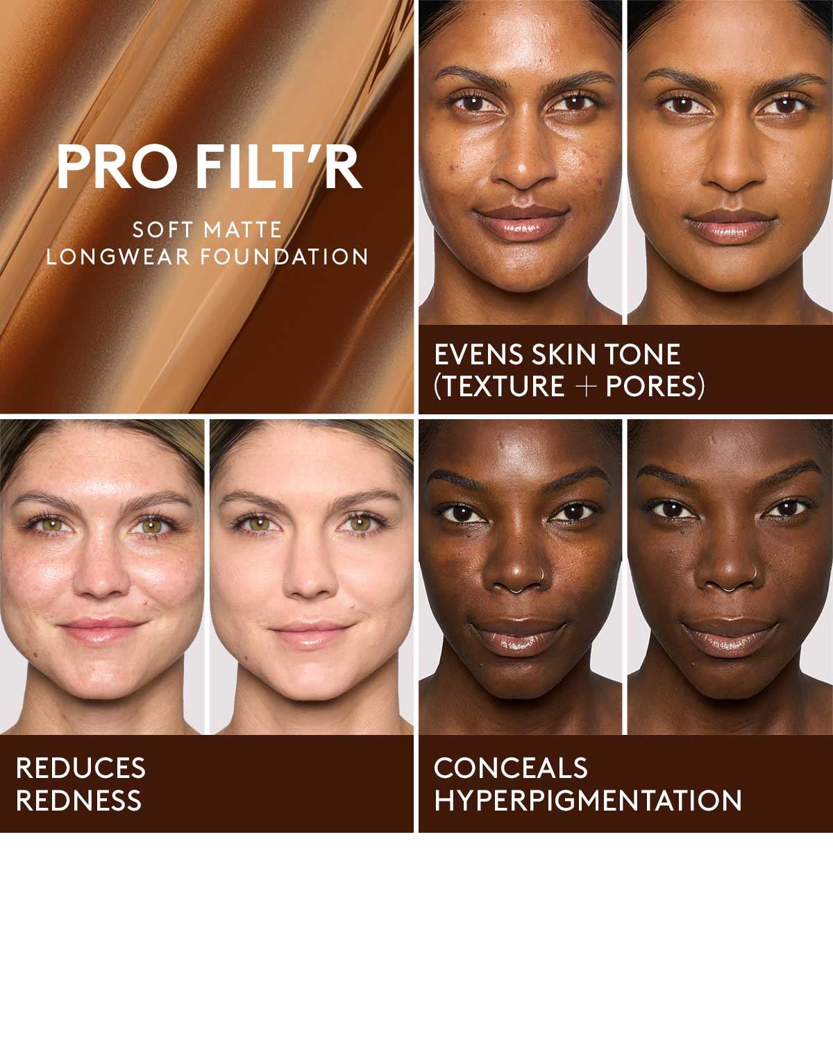 Pro Filt'r Soft Matte Longwear Foundation — #120