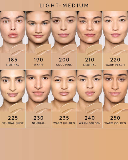 Soft'lit Naturally Luminous Longwear Foundation — 210