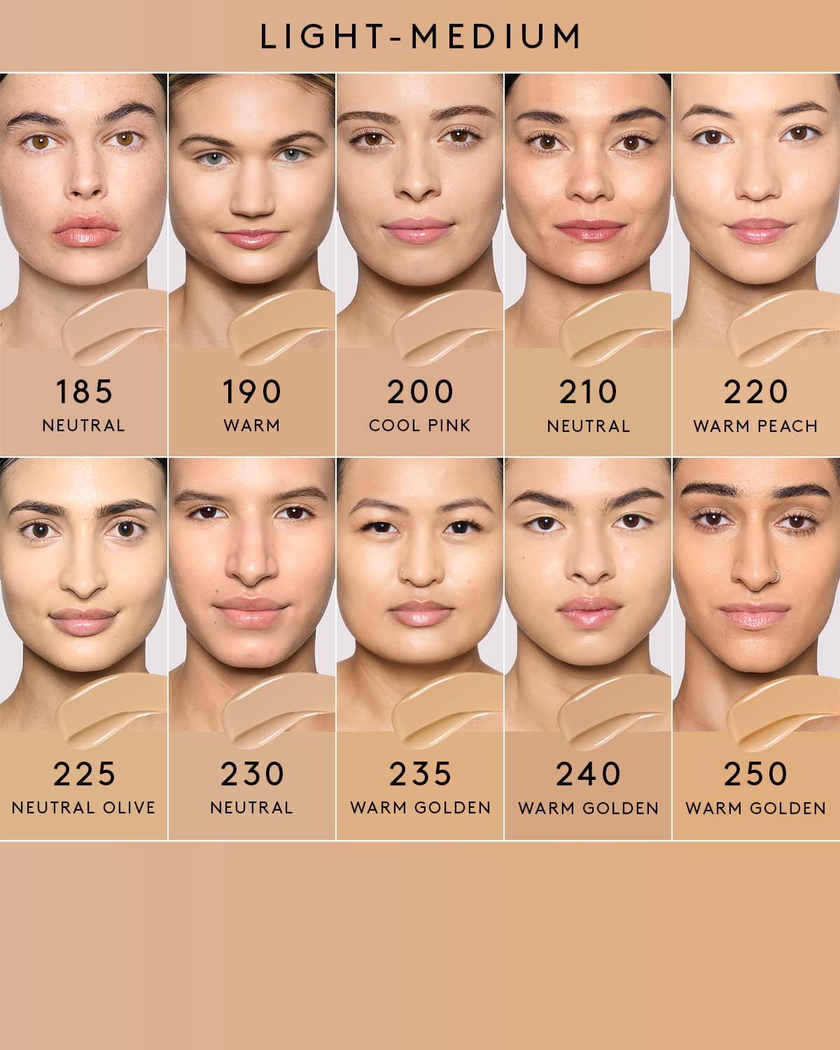Soft'lit Naturally Luminous Longwear Foundation — 200