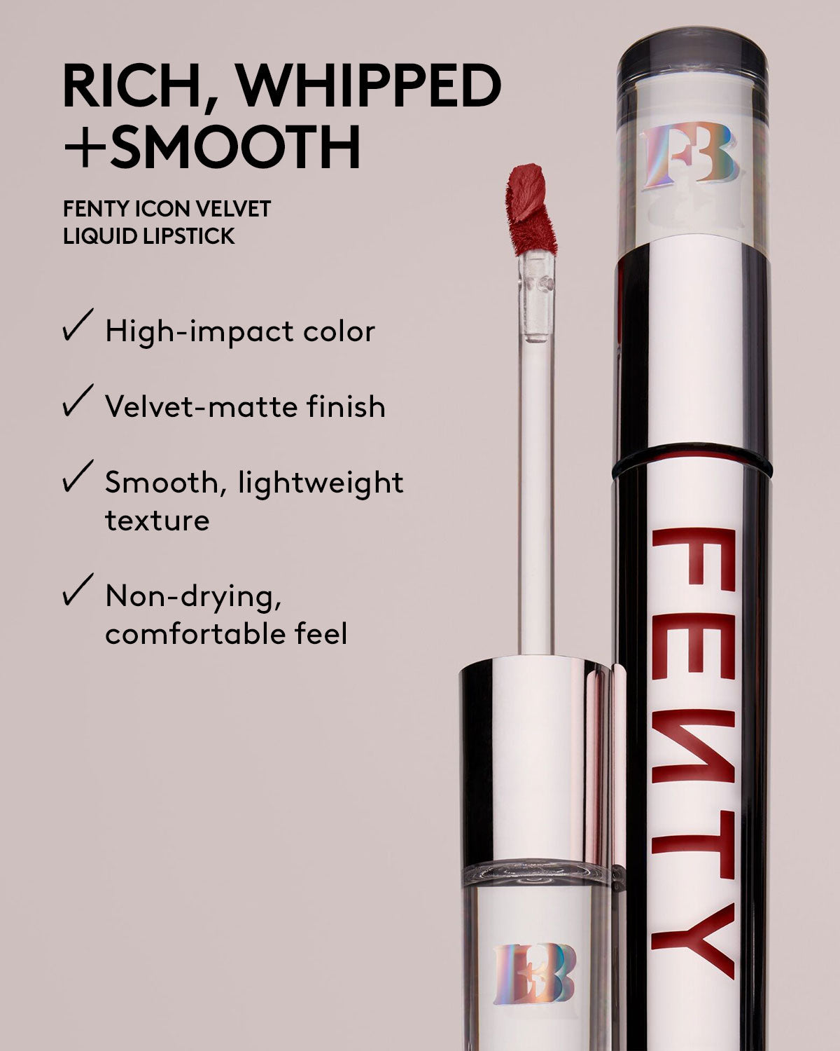 Fenty Icon Velvet Liquid Lipstick — Truth Fairy