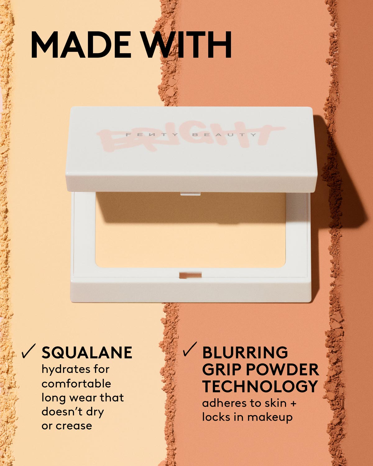Bright Fix Instant Brightening + Blurring Powder — Cinnamon