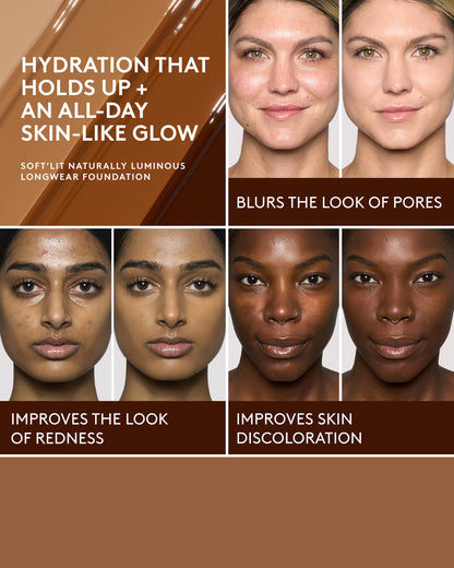 Soft'lit Naturally Luminous Longwear Foundation — 190