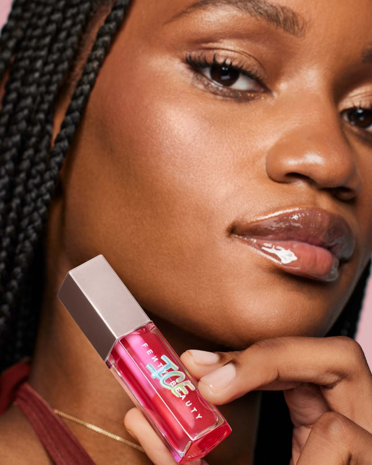 Gloss Bomb Ice Cooling Lip Luminizer — Berry Jelly