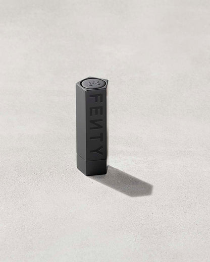 Fenty Icon refillable lipstick holder in matte black.