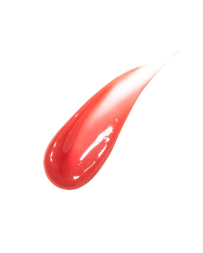 blah 2 bright red jammy smear on transparent background