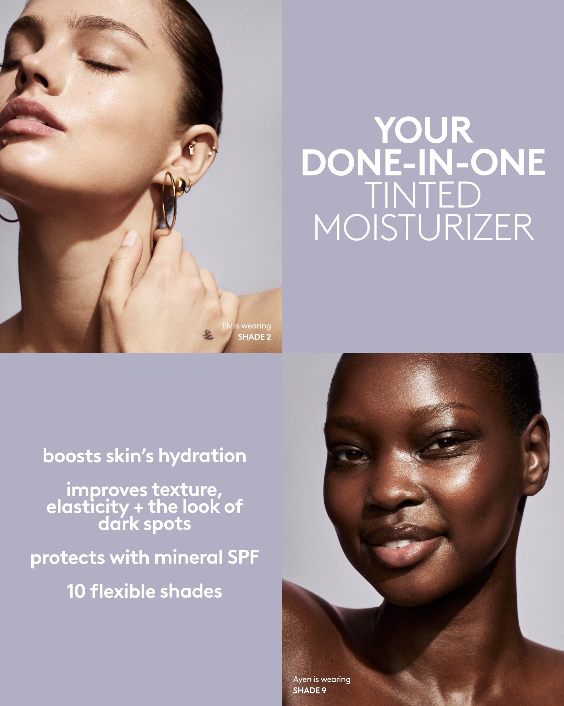 Hydra Vizor Huez SPF 30 Refillable Tinted Moisturizer Set