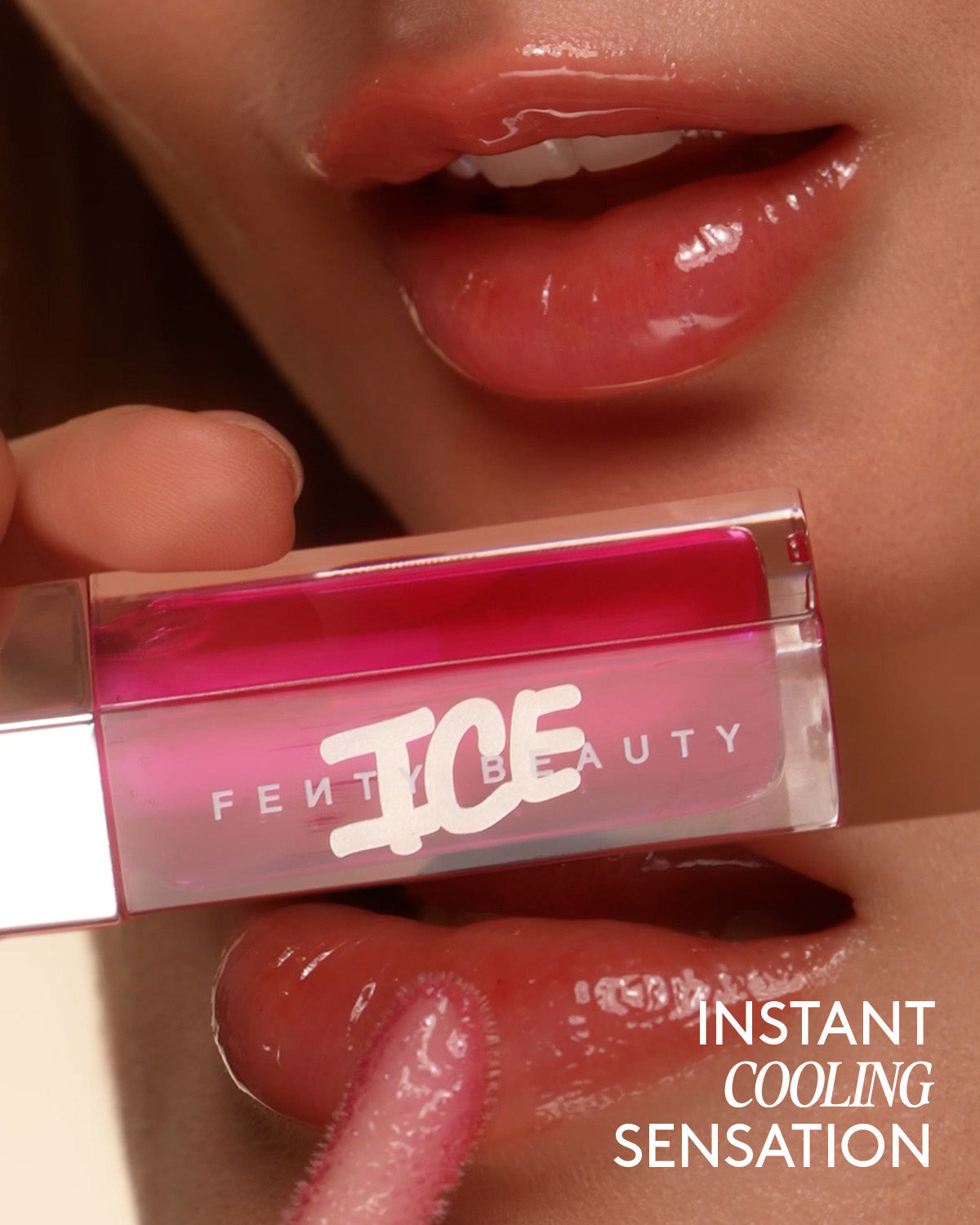 Gloss Bomb Ice Cooling Lip Luminizer — Berry Jelly